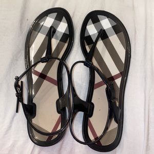 Burberry Jelly Sandals, super comfortable!
